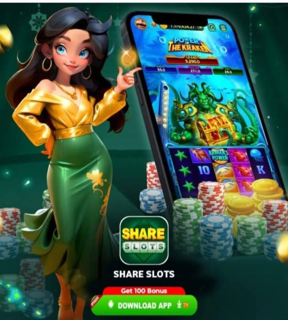 Share Slots App (Download Link Sing-up Bonus ₹.100) Withdrawal ₹200