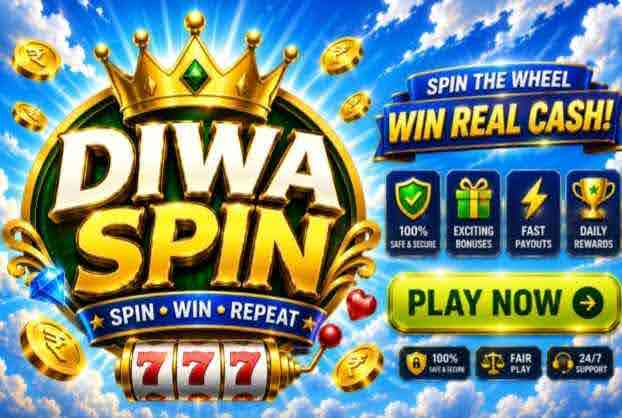 DiwaSpin App (Android Game) Download | Sing-up Bonus Rs.100 | Withdrawal Rs.200